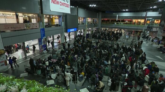 7000人が取り残される事態に