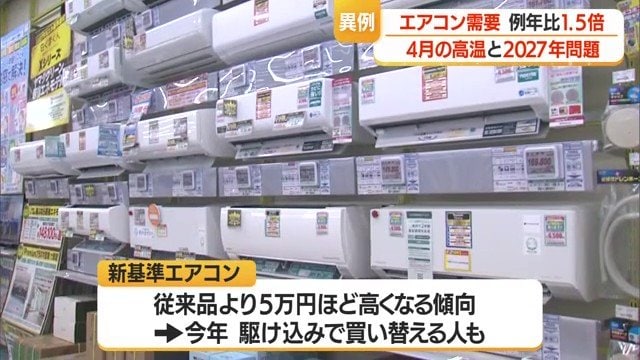 結果として、購入できるエアコンの価格が全体的に上昇することが懸念される