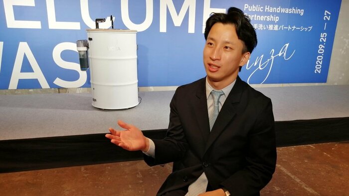 WOTAの代表取締役CEO・前田瑶介さん(筆者撮影)