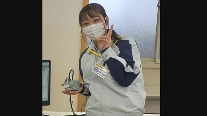 高校時代(提供:井沢さん)
