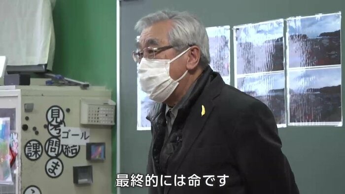 13年間続けている田老第一小学校での講話