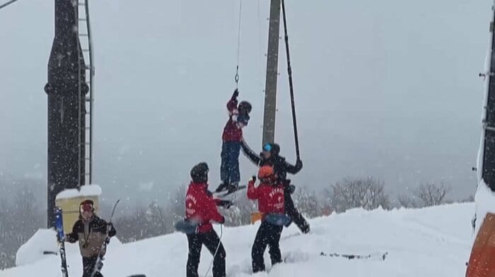 1日　牛岳温泉スキー場