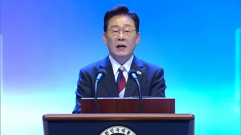 韓国大統領「南北向かい合って座ることを願う」　植民地支配から解放祝う式典で演説で改めて対話呼びかけ　日韓関係は「より『近くて近い隣人』」｜FNNプライムオンライン