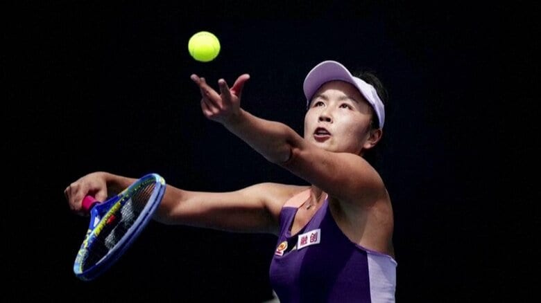 「自由と安全が証明されていない」女子テニス協会が中国での大会中止を発表｜FNNプライムオンライン