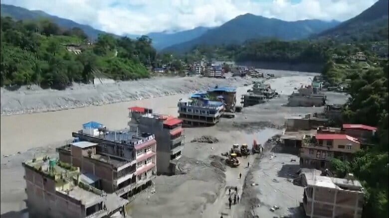 ネパール大規模土石流　死者580人超、日本人家族5人含む2400人超が安否不明　“生存率の壁”72時間経過も懸命の捜索続く｜FNNプライムオンライン