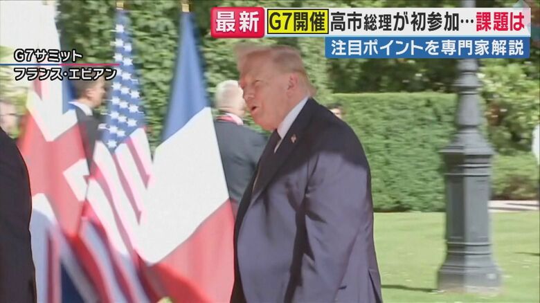 トランプ大統領（関西テレビ「旬感LIVE とれたてっ！」より）