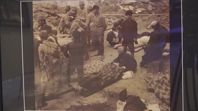 福井空襲をテーマにした写真展