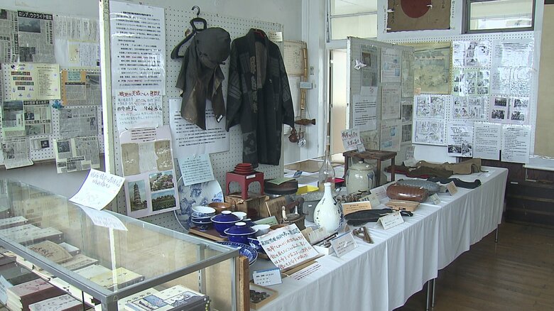 佐世保空襲資料館　1500点の展示物で戦争を伝える