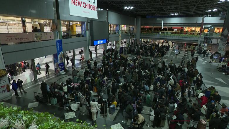 7000人が取り残される事態に