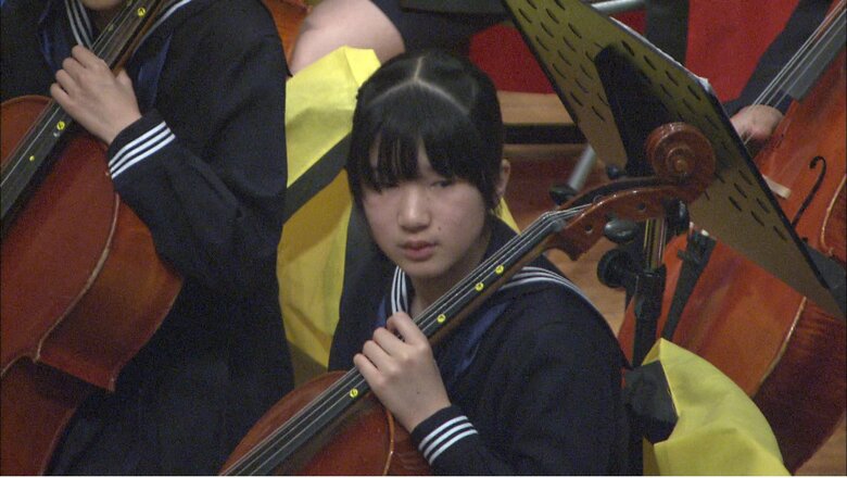 オール学習院大合同演奏会で演奏された（当時12歳）2014年4月