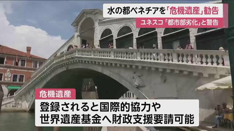 危機遺産登録されると国際的協力や財政支援の要請が可能に