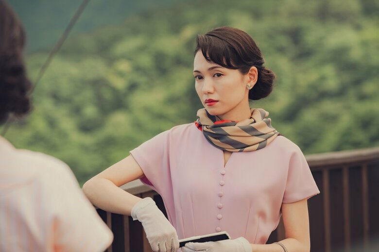 映画「遠い山なみの光」©2025 A Pale View of Hills Film Partners