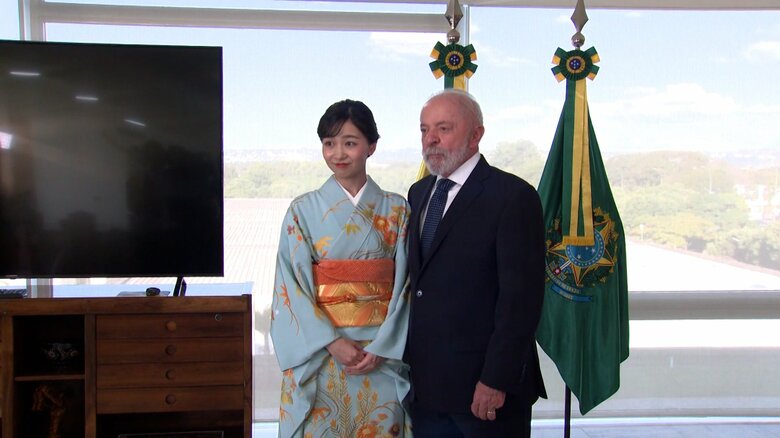 ルラ大統領を表敬訪問された