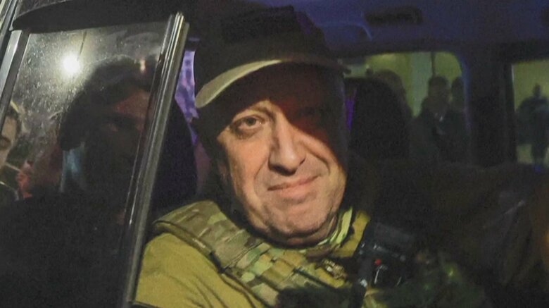武装反乱を起こした民間軍事会社ワグネルのトップ、プリゴジン氏