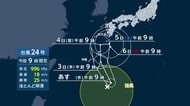 【台風情報】台風24号が発生　あさって沖縄に接近し秋雨前線を刺激　豪雨被害の北陸で再び警報級大雨の恐れ