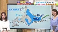 【菅井さんの天気予報 7日(水)】超ビッグな高気圧！東西距離は約3600キロ…北海道の５日分の晴れ保障！最新10日間予報