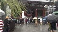 台風でレジャー・商業施設でも臨時休業相次ぐ　22日は通常営業の見通し