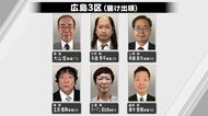 広島3区 候補者6人の第一声 衆議院選挙公示