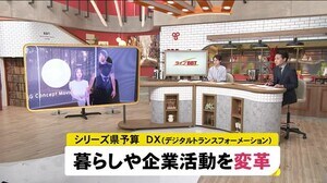 シリーズ「県新年度予算案」 デジタル技術で社会を変えるDX
