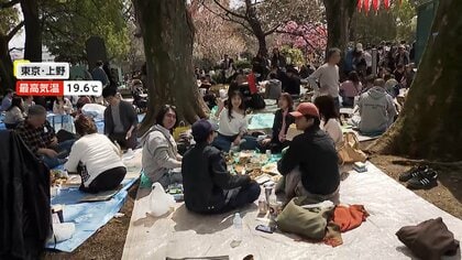 3月最後の週末は春本番　東京で“桜満開”　全国各地で行楽日和に　「大井町トラックス」開業に長蛇の列も