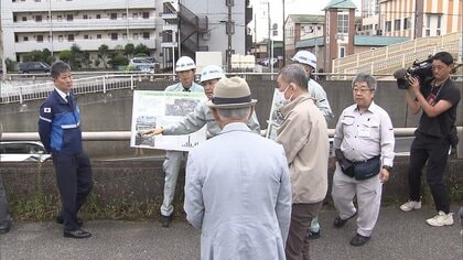 「内水氾濫対策検討会」委員ら千葉豪雨の現場視察　座長「危険感じにくいが水溜まりやすい所がたくさん」　“危険な場所”どう伝えるか検討