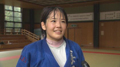 肘の靱帯断裂を乗り越え…柔道・武田桃佳選手16歳「オール一本勝ち」でインターハイ2連覇　普段は「恋バナ」も畳の上では豪快な投げ技「恐れず攻撃、早い仕掛け」　目標は3連覇「やっぱり強いと言われる選手に」
