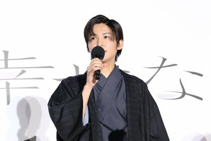 目黒蓮、初の単独主演映画 現場では「とにかくストイック」　今田美桜が語る「忘れられない思い出」は…“ド直球”発言に思わず照れ笑い