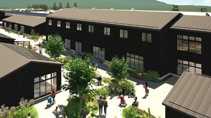 軽井沢に新たな「商業施設」駅直結！宿泊・温浴・飲食など　2026年春開業へ　旧信越本線の線路だった遊休地活用　