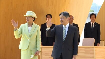 天皇皇后両陛下　愛媛から帰京　全国植樹祭に出席　“奇跡のシロクマ”やオランウータンも見学