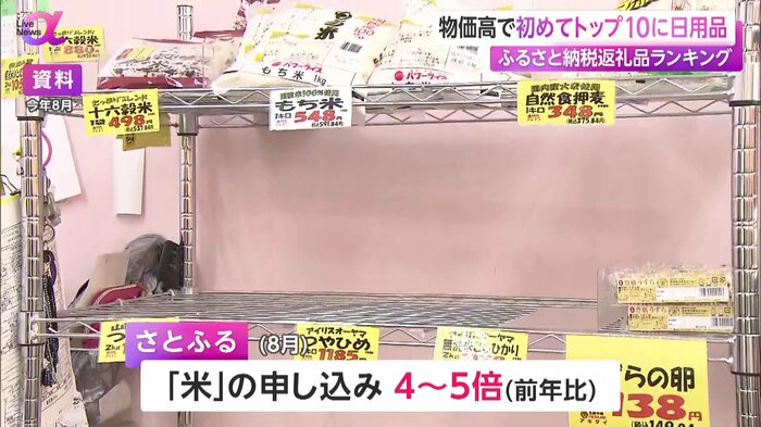 全国的に品薄となったコメ