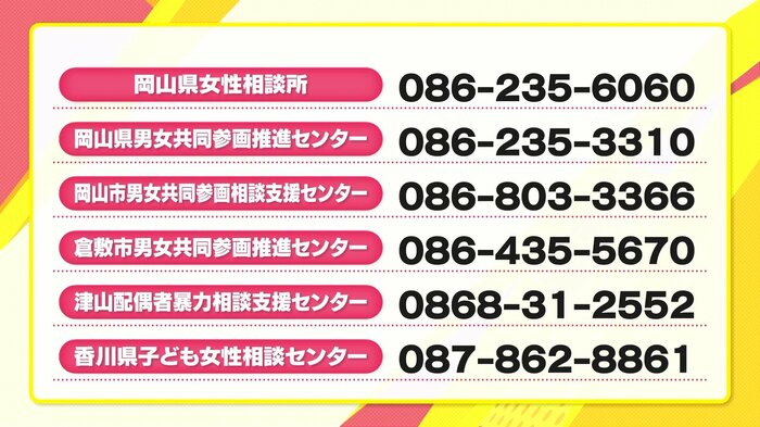 岡山・香川県内には専門の相談窓口もある