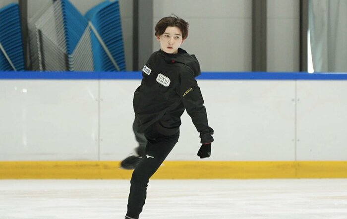 ジュニア合宿に参加した中田