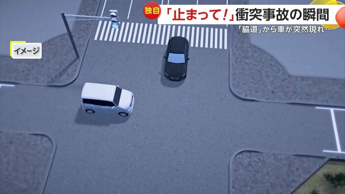 当時の事故状態（再現イメージ）