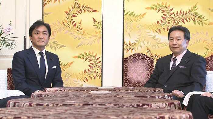 両代表による党首会談・1月10日