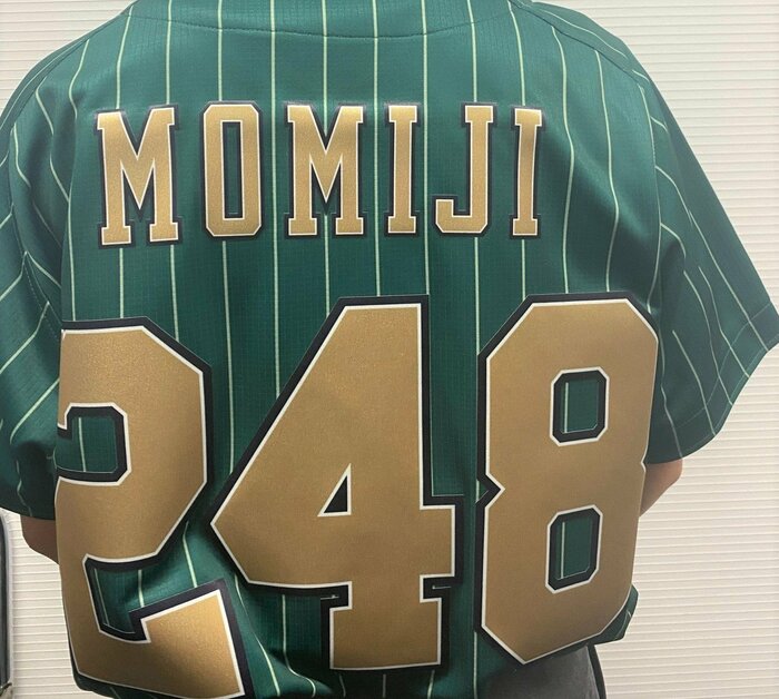背番号は名前にちなんだ「248」
