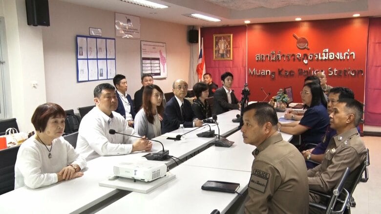 タイ北部・スコタイ日本人女性殺害事件　現地訪問中の両親がタイ警察に一刻も早い事件の解決求める｜FNNプライムオンライン