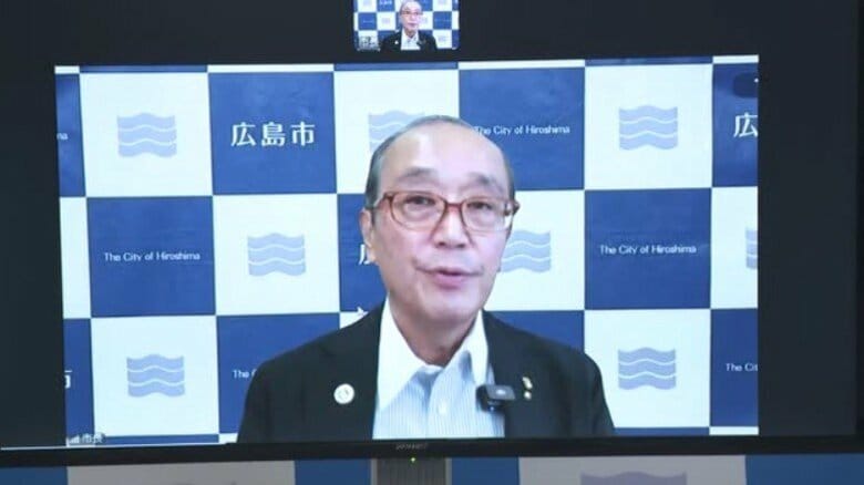 【速報】広島市の松井市長　「脳腫瘍」を患っていると明かす　体調不良で検査入院のためリモート会見｜FNNプライムオンライン