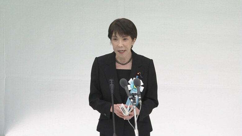 高市総理が戦没者追悼式で「石破式辞」から「安倍式辞」に戻して良かった。政権に批判的なのは「新聞を読む70歳以上の高齢者」らしい｜FNNプライムオンライン
