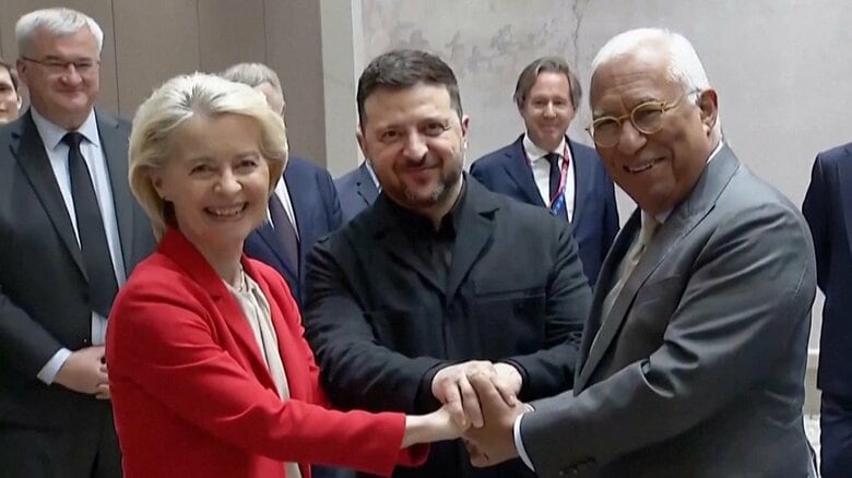 EU、ウクライナに16兆円規模融資を正式承認　ロシアに新たな制裁も｜FNNプライムオンライン