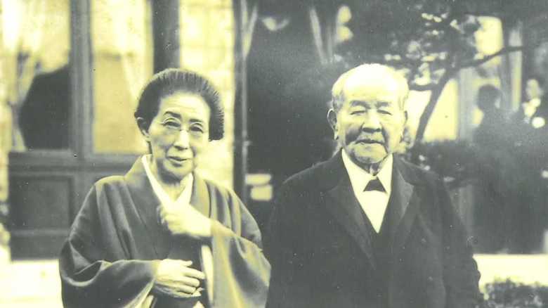 渋沢栄一と夫人