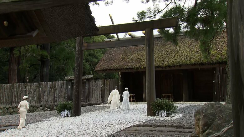 伊勢神宮の内宮を参拝された　3月26日