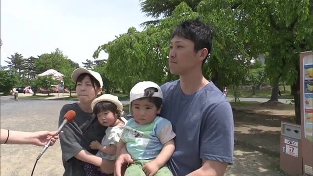 福島県郡山市でインタビュー