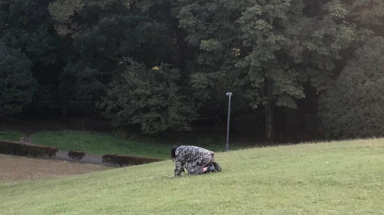 パパさんは遊んでいると、体力の限界が来る