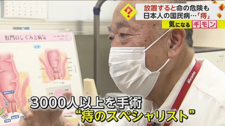 3000人以上の手術を行ってきた“痔のスペシャリスト”、田中病院・飯田善郎医師