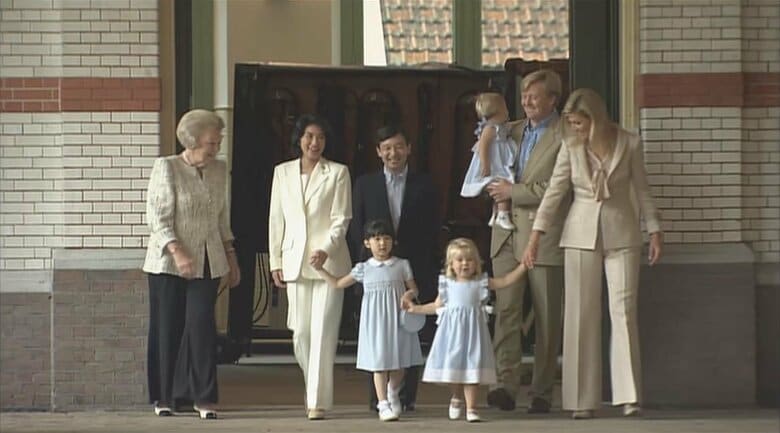 2006年　オランダ女王の別荘での休暇