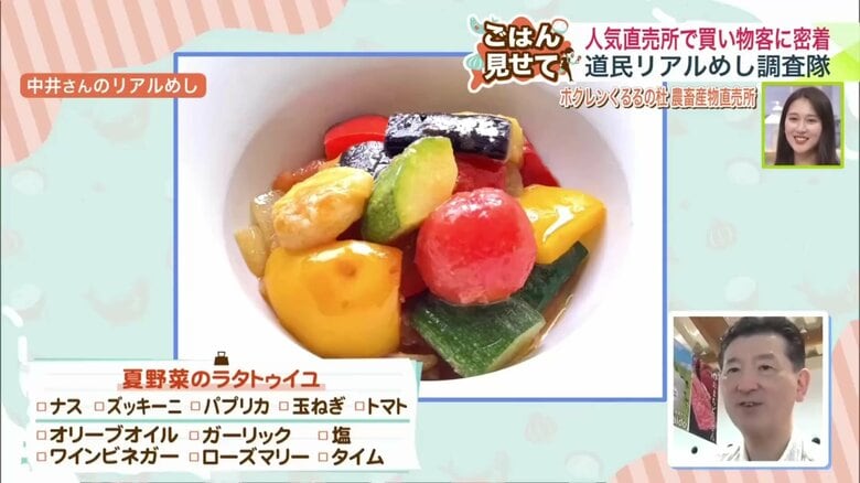 中井さんのリアルめし