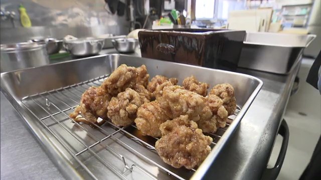 創業当時から愛される割烹阿部の唐揚げ