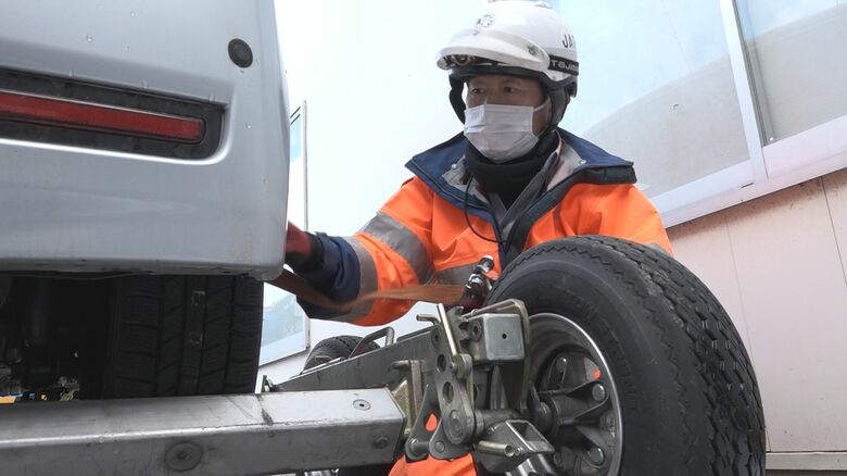 JAF長野支部ロードサービス隊・小宮一樹隊員