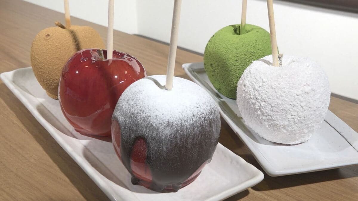 カレー店経営者が「りんごあめ」始めたワケ コロナ禍で先見えぬ中