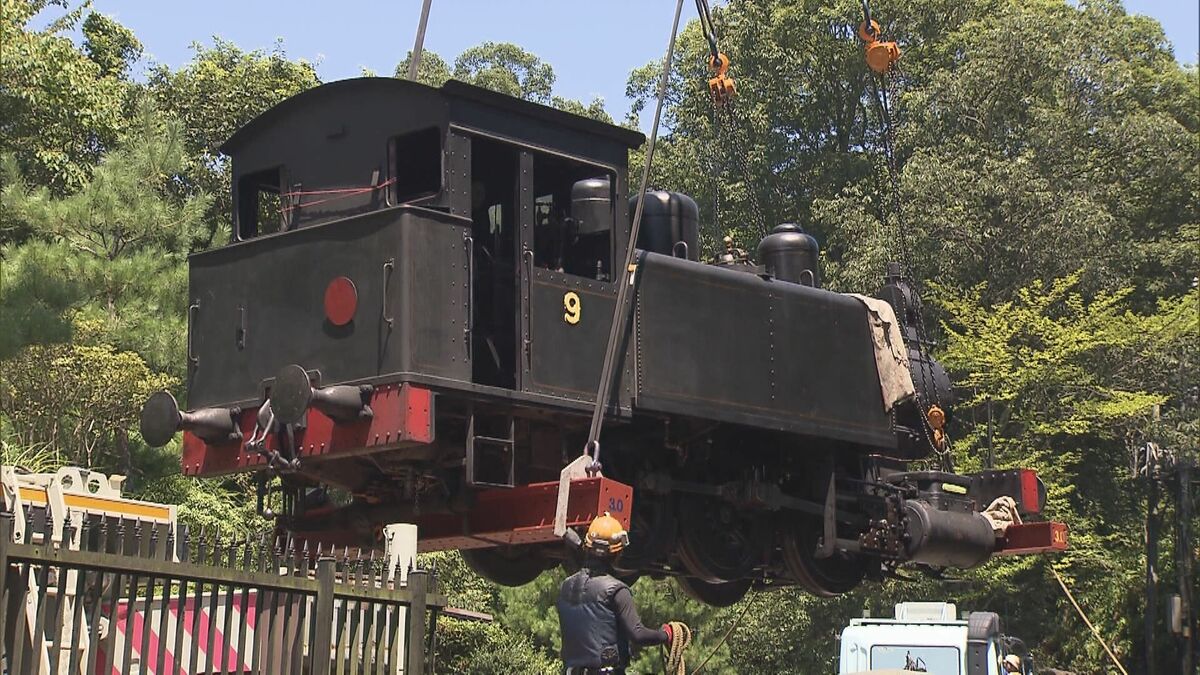 SLが未来につながる」鉄道ファンから約700万円の寄付…明治村の現役蒸気機関車「SL9号」が大規模修理へ｜FNNプライムオンライン